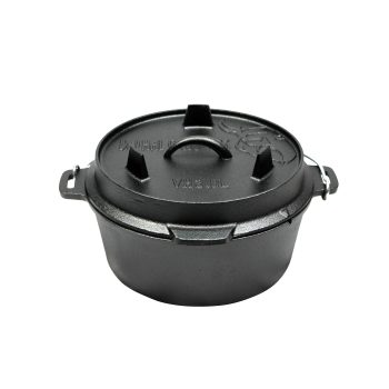 Forno olandese in ghisa senza piedini da 3,8 Lt.