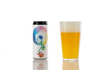Birra Oltremondo Gluppa in lattina da 330 Ml.