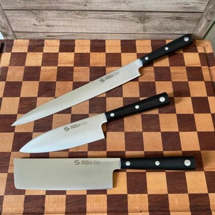 Set coltelli Hasaki By Ambrogio Sanelli in stile giapponese - immagine 2