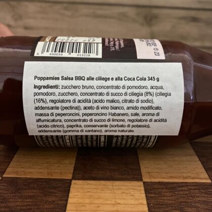 Salsa Bbq Cherry & Cola Poppamies 345 G. - immagine 2