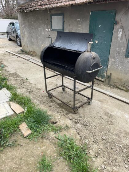 Offset Barbecue a legna usato