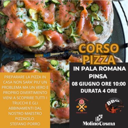 Corso pizza in pala romana PINSA