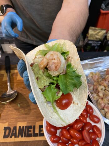 CORSO DI PESCE AL BBQ