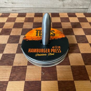 Pressa per Hamburger acciaio Cm.12 texas club
