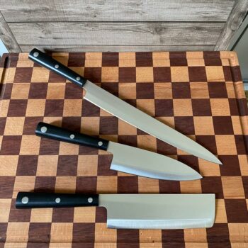 Set coltelli Hasaki By Ambrogio Sanelli in stile giapponese
