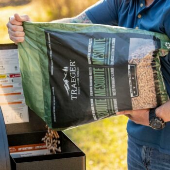 Pellets da legno Mesquite naturale al 100% per barbecue a pellet - 9 kg