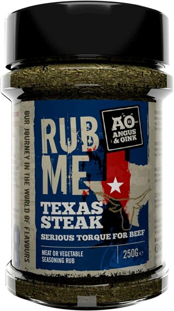 A&O TEXAS STEAK RUB 250 G.